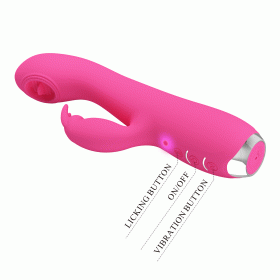 Vibrator sa dodatkom za klitoralnu stimulaciju Rachel BI 14783-1-7